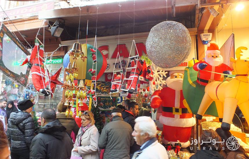 زمان حراج کریسمس در استانبول